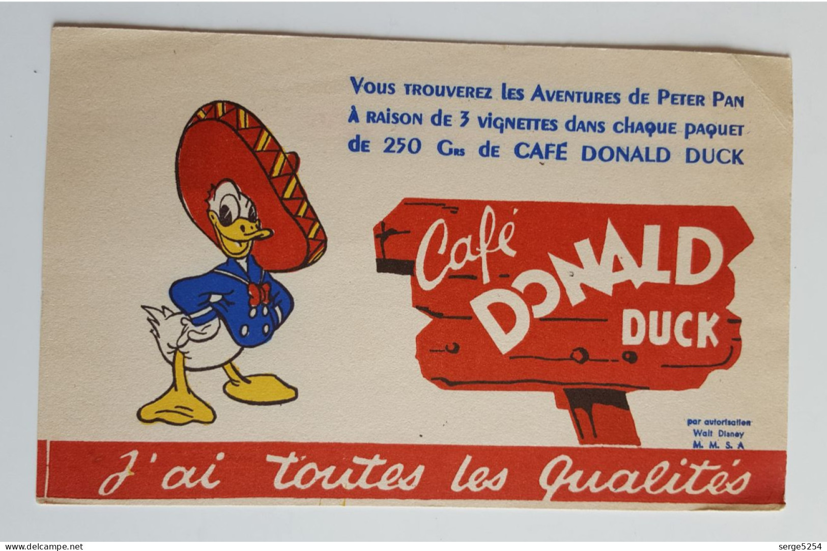 Café Donald Duck - J'ai Toutes Les Qualités - Café & Thé