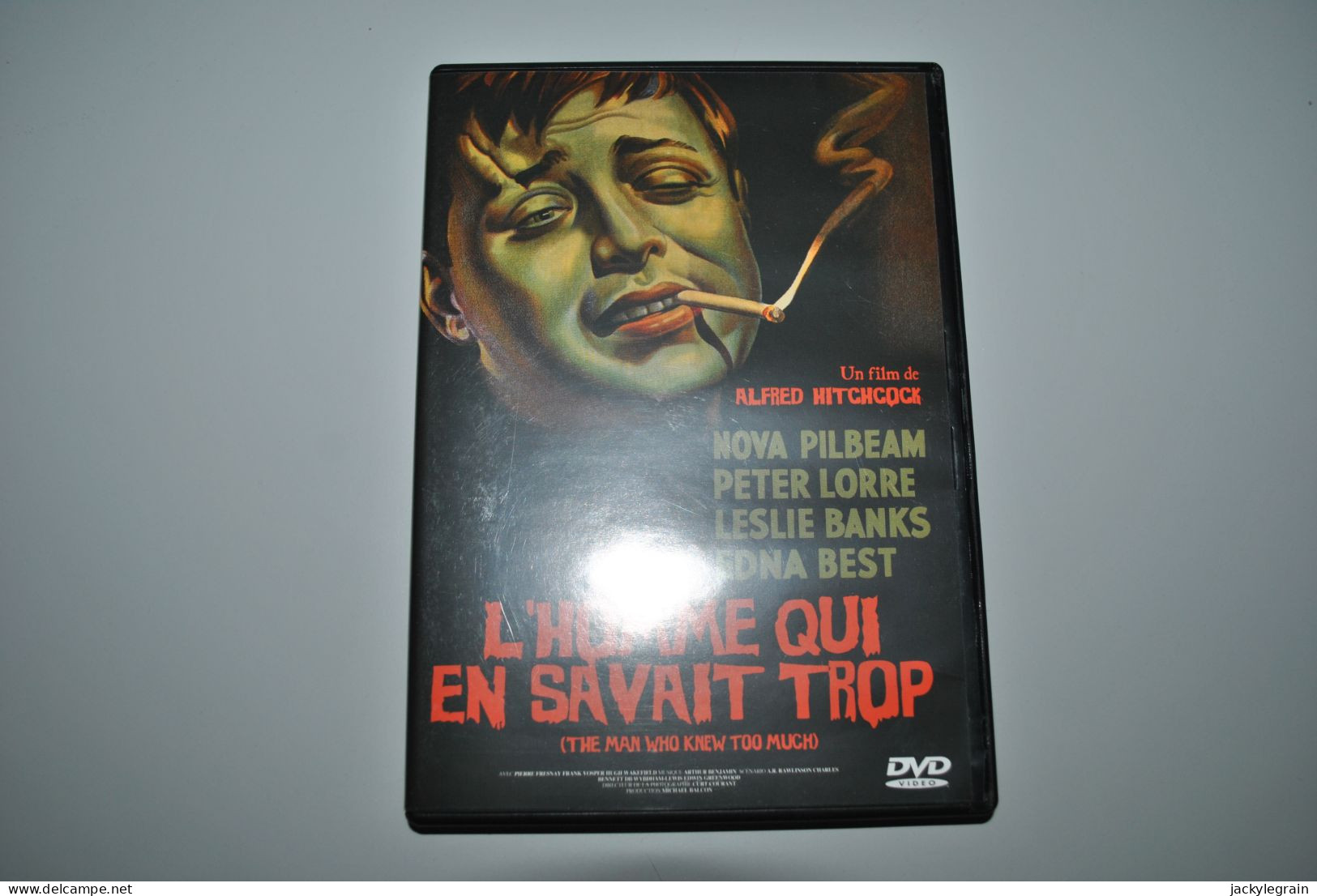 DVD "Homme Savait Trop"/Hitchcock VO Anglais /ST Français Comme Neuf Vente En Belgique Uniquement Envoi Bpost 3 € - Classiques