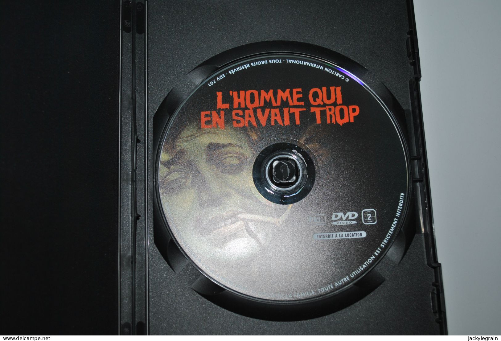 DVD "Homme Savait Trop"/Hitchcock VO Anglais /ST Français Comme Neuf Vente En Belgique Uniquement Envoi Bpost 3 € - Classici