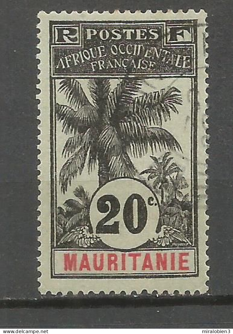 MAURITANIA COLONIA FRANCESA YVERT NUM. 6 USADO - Used Stamps