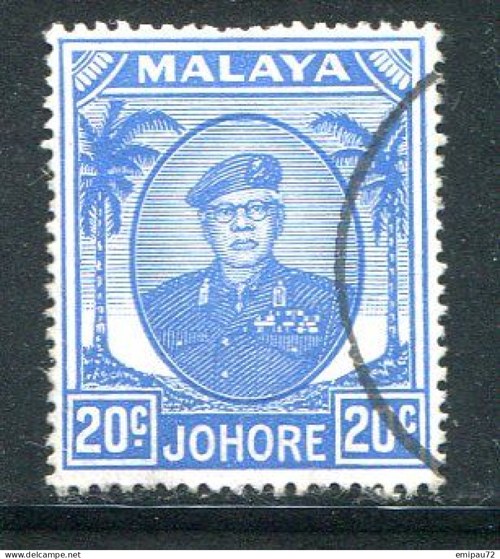 JOHORE- Y&T N°118A- Oblitéré - Johore