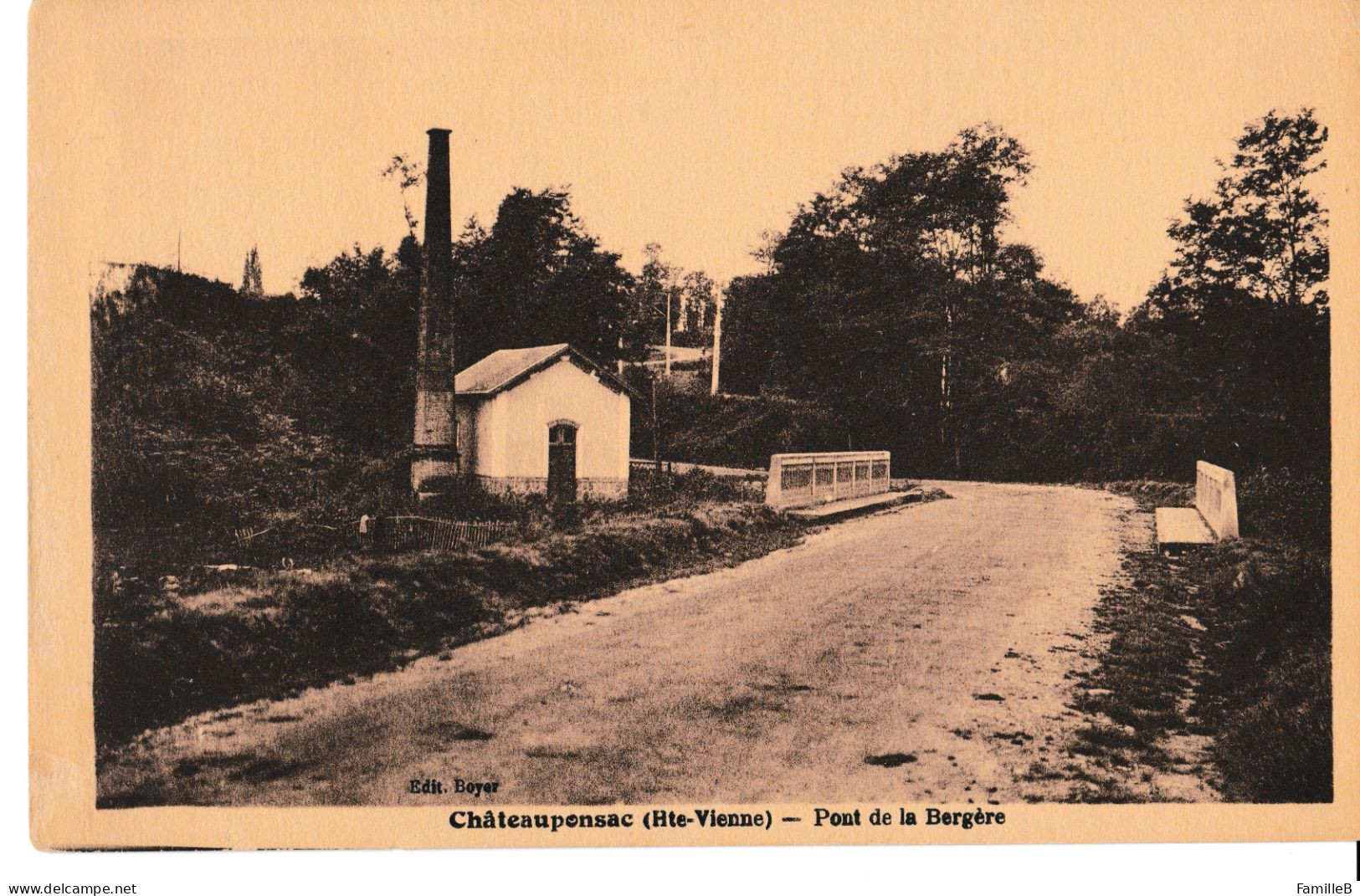 Châteauponsac (Hte-Vne) - Pont De La Bergère - Chateauponsac