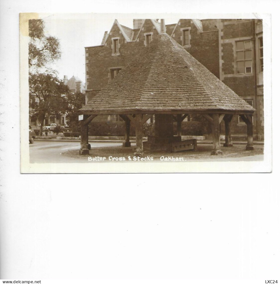 BUTTER CROSS & STOCKS. OAKHAM. - Rutland