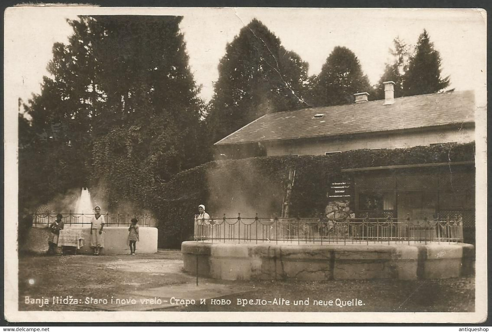 Bosnia And Herzegovina-----Banja Ilidza-----old Postcard - Bosnie-Herzegovine