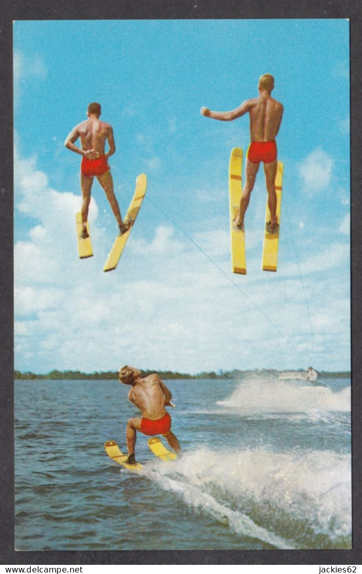 095758/ Floride, Cypress Gardens - Water-skiing