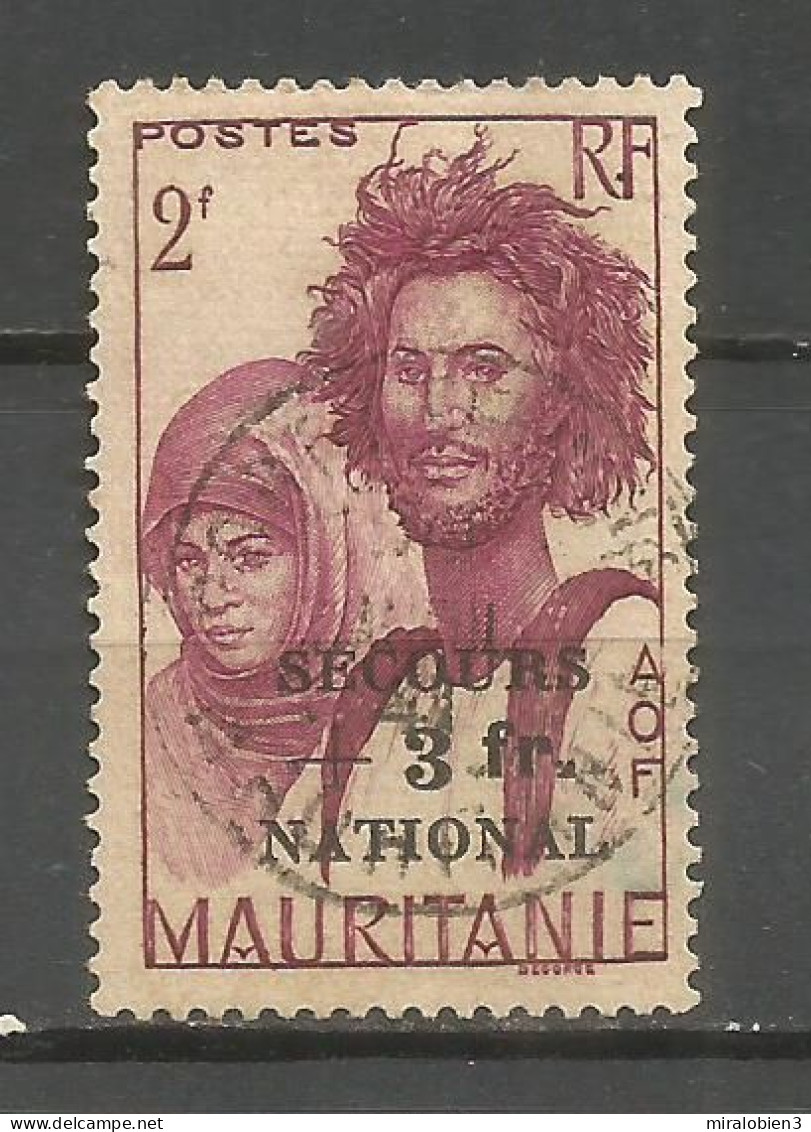 MAURITANIA COLONIA FRANCESA YVERT NUM. 122 USADO - Used Stamps