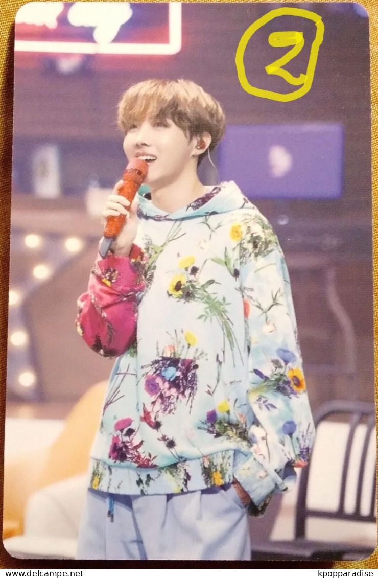 PHOTOCARD AU CHOIX  BTS  Map Of The Soul 7  "The Journey"  J Hope - Objets Dérivés