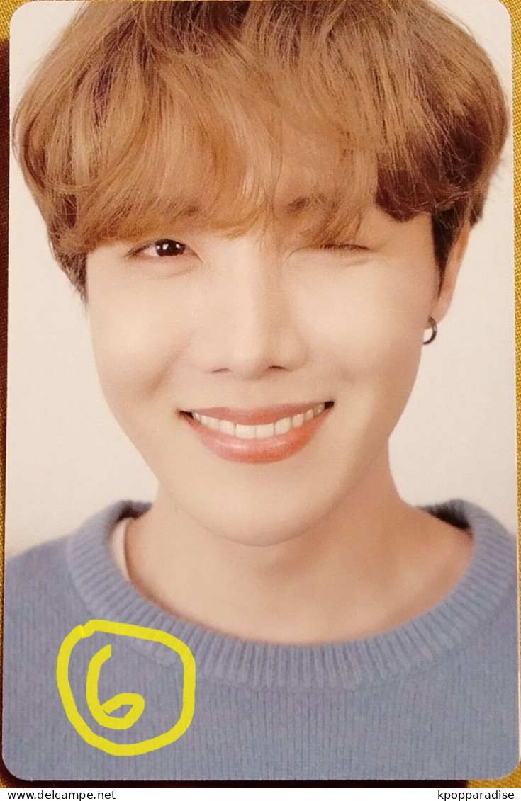 PHOTOCARD AU CHOIX  BTS  Map of the soul 7  "The journey"  J hope