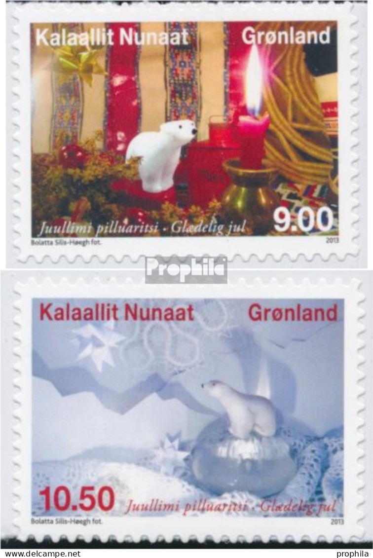 Dänemark - Grönland 655-656 (kompl.Ausg.) Postfrisch 2013 Weihnachten - Neufs