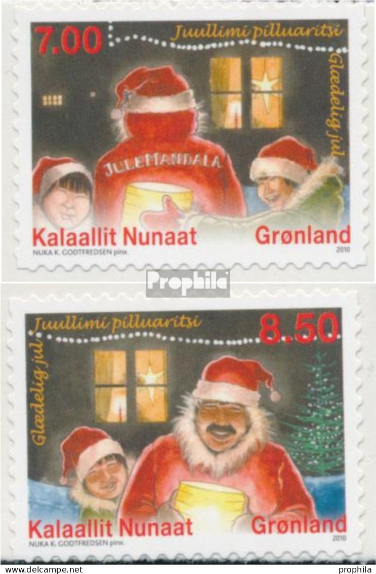 Dänemark - Grönland 573-574 (kompl.Ausg.) Postfrisch 2010 Weihnachten - Ungebraucht