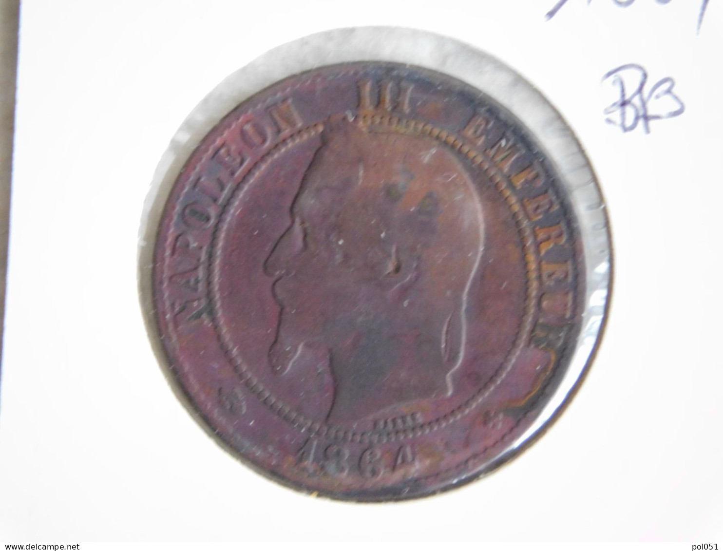 France 10 Centimes 1864 BB (293) - 10 Centimes