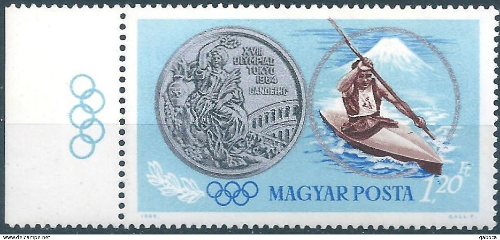 C5704 Hungary Olympics Tokyo Medalist Sport Geology Volcano MNH RARE - Ete 1964: Tokyo