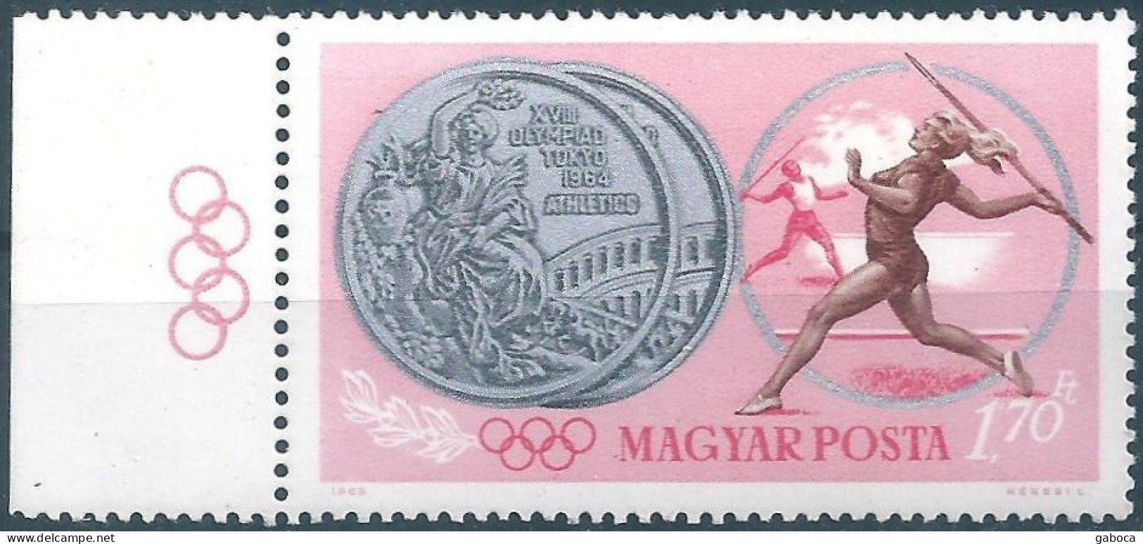 C5705 Hungary Olympics Tokyo Medalist Sport MNH RARE - Verano 1964: Tokio