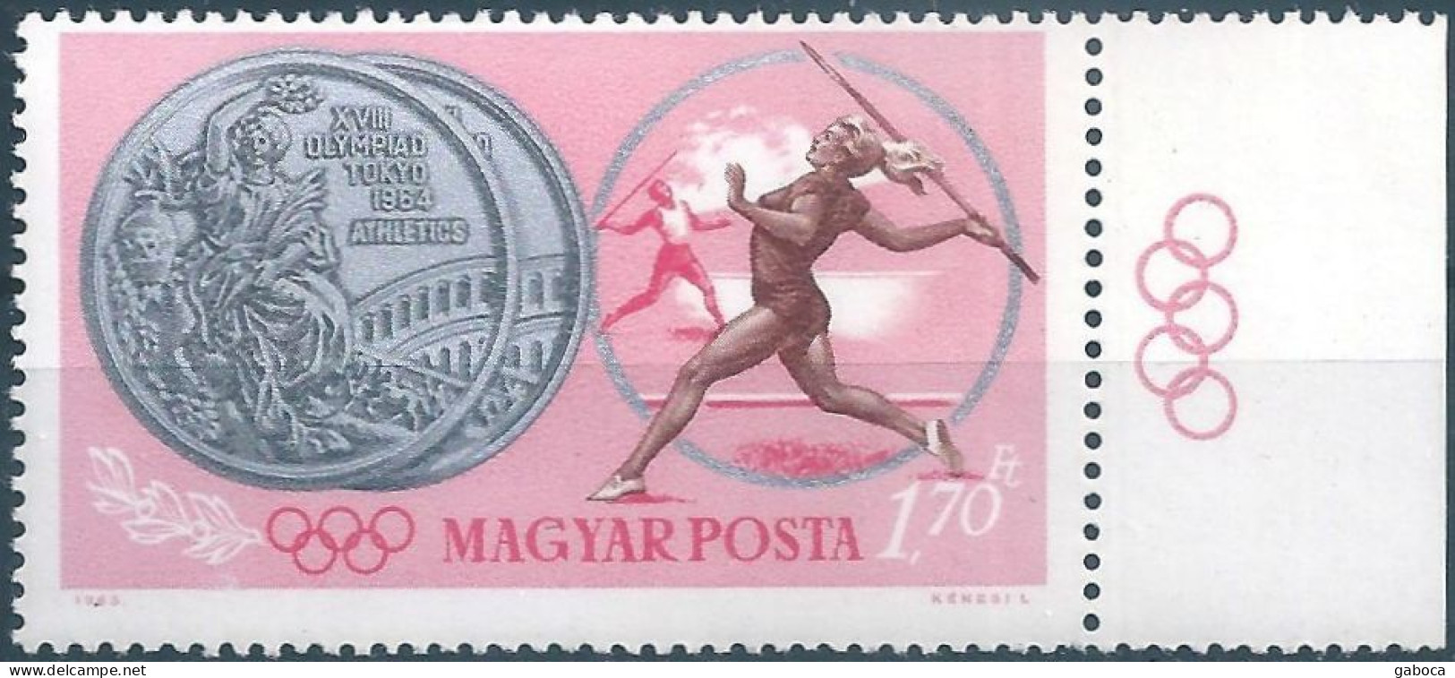 C5705 Hungary Olympics Tokyo Medalist Sport MNH RARE - Ete 1964: Tokyo