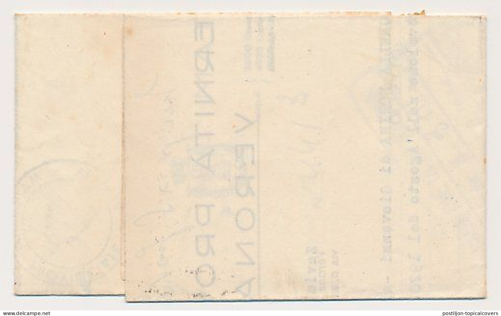 Registered Cover Zevio / Verona Italy1944 - Republic Sociale - Gebraucht