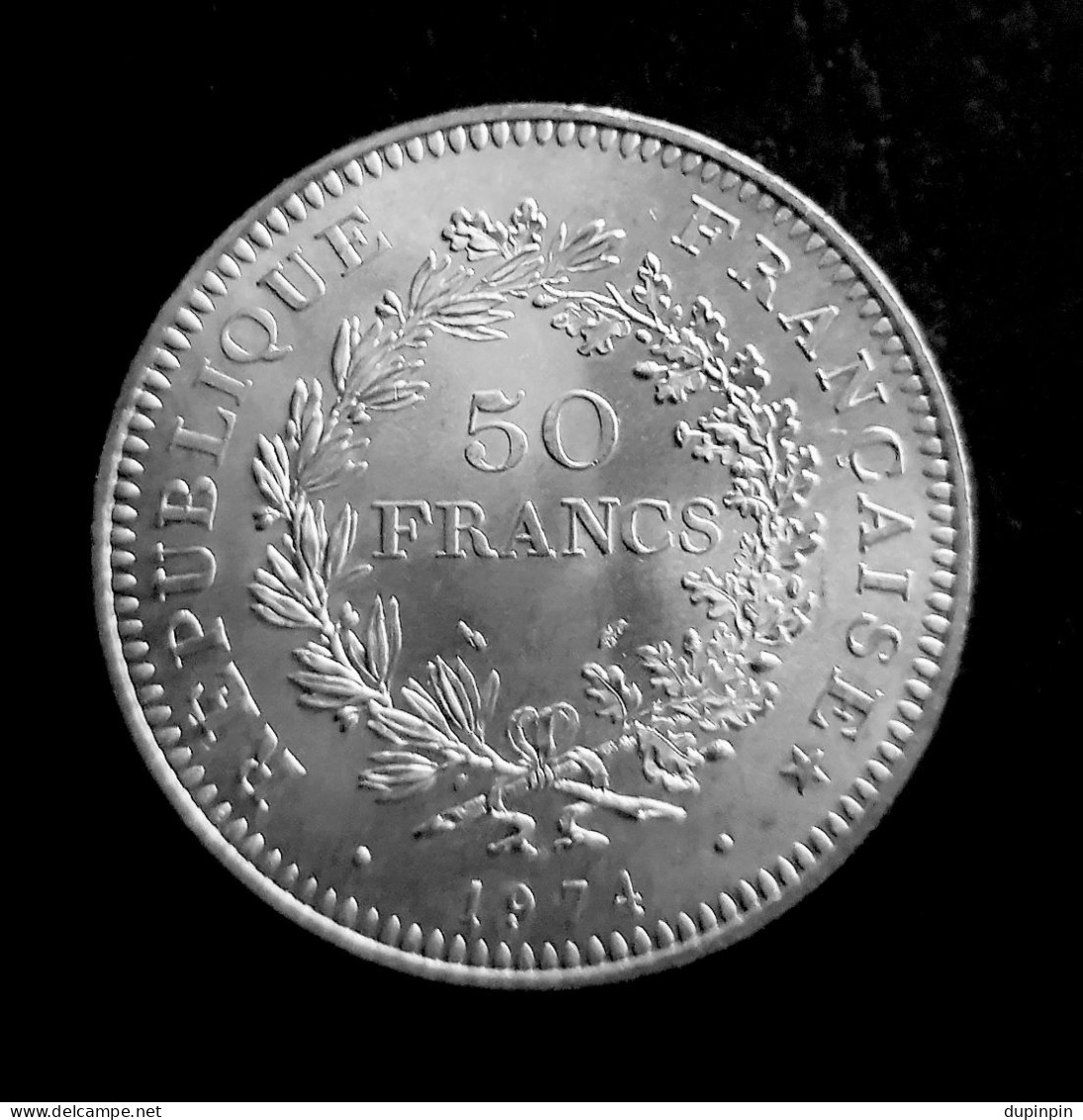 Monnaie De Paris- V ème République 50 Francs Hercule  1974 Paris - Prova