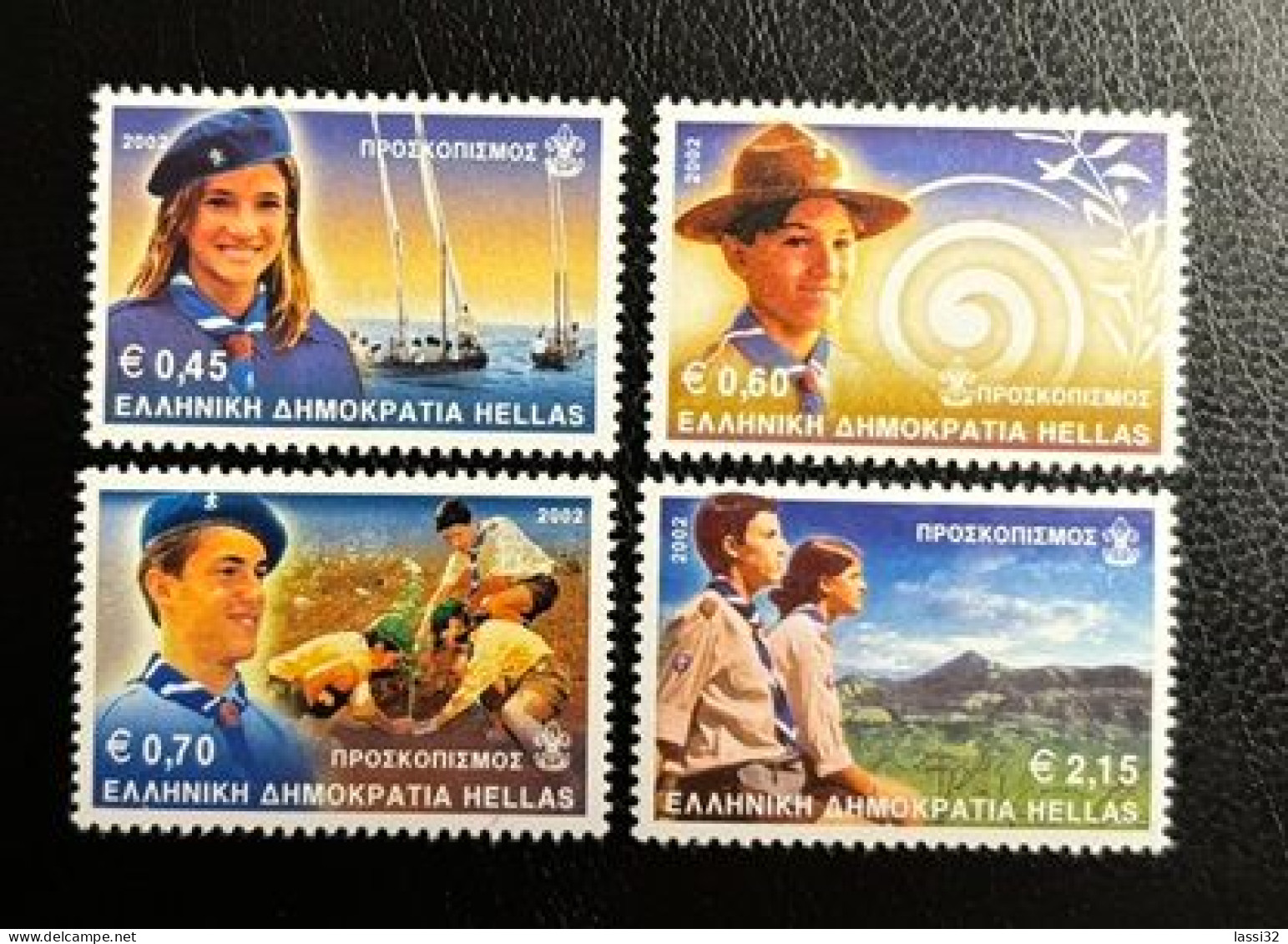 GREECE, 2002 SCOUTING, MNH - Ungebraucht