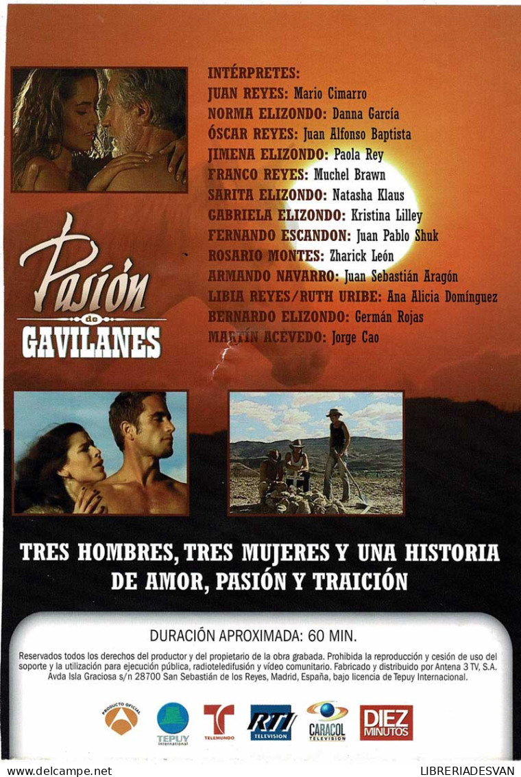 Pasión De Gavilanes. Cap. 1. DVD - Autres & Non Classés