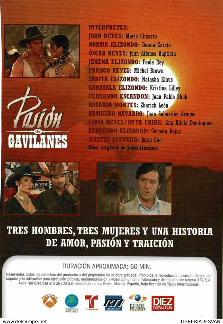 Pasión De Gavilanes. Cap. 4. DVD - Autres & Non Classés