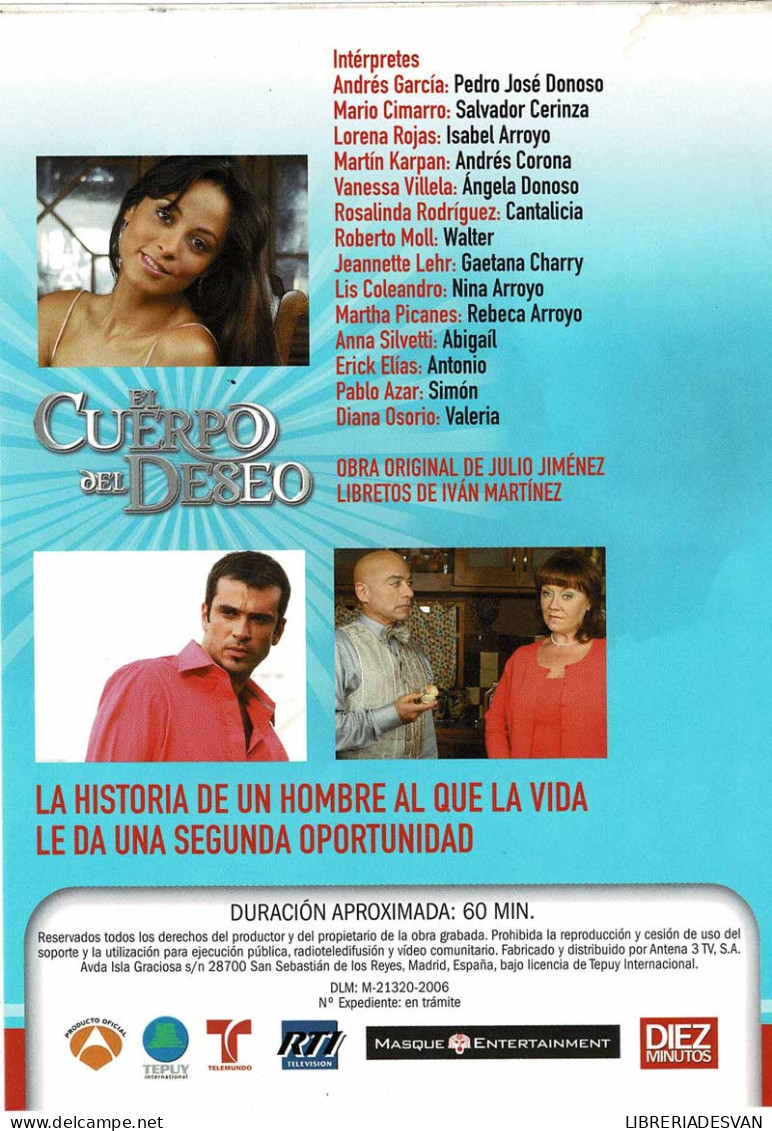 El Cuerpo Del Deseo Cap. 12. DVD - Autres & Non Classés