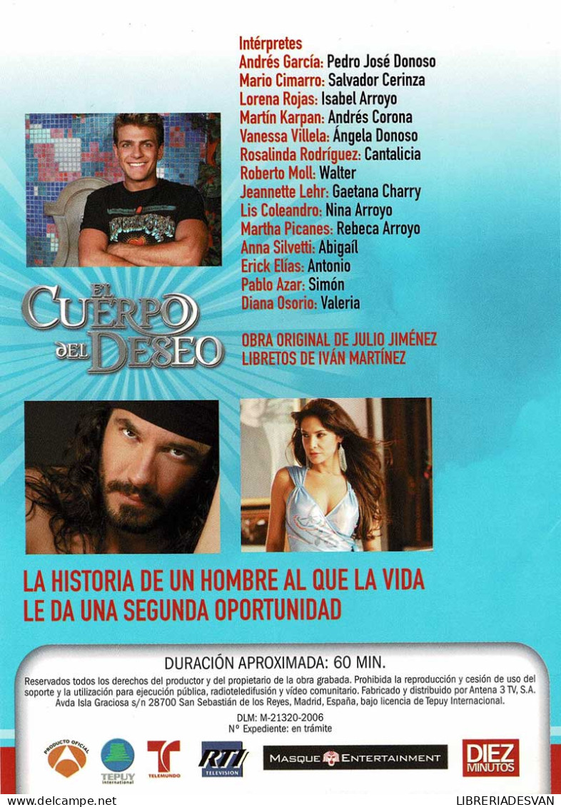 El Cuerpo Del Deseo Cap. 8. DVD - Autres & Non Classés