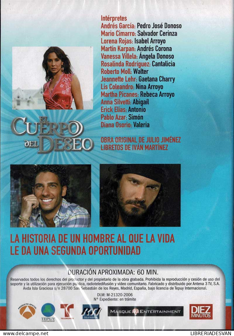 El Cuerpo Del Deseo Cap. 10. DVD - Autres & Non Classés