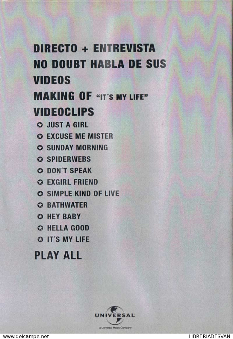 No Doubt - The Singles 1992-2003. DVD - Autres & Non Classés