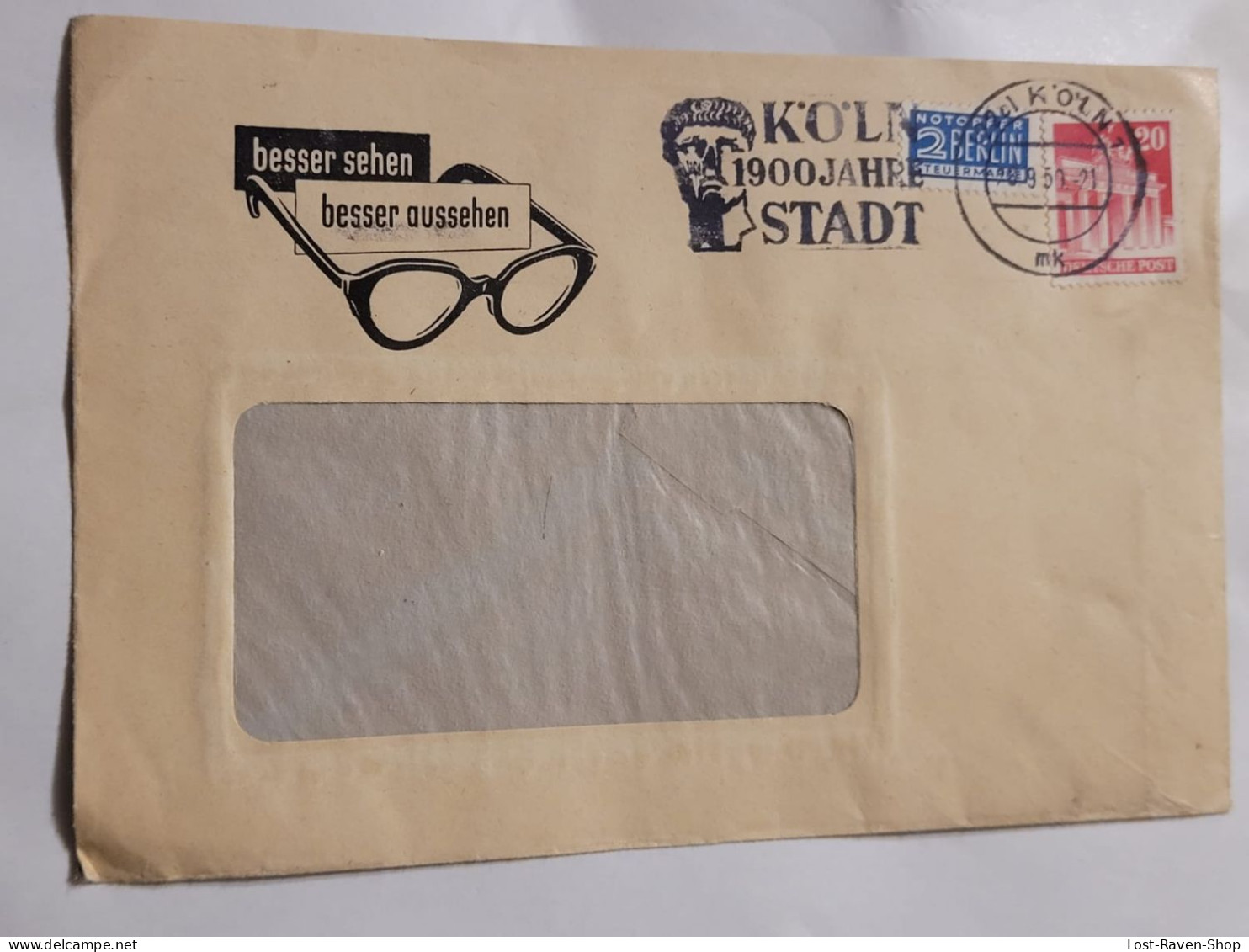 Stempel - Köln 1900 Jahre Stadt - Buste - Usati