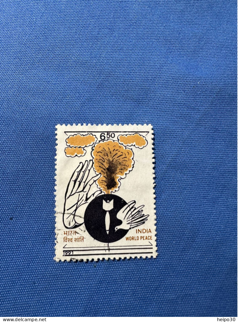 India 1991 Michel 1294 Frieden Für Die Welt - Used Stamps