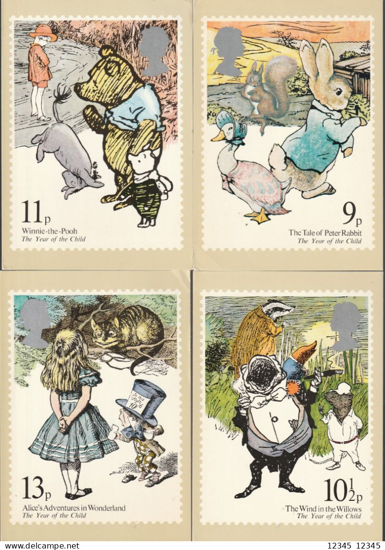 1979, Used Postcards, Year Of The Child - Carte Massime