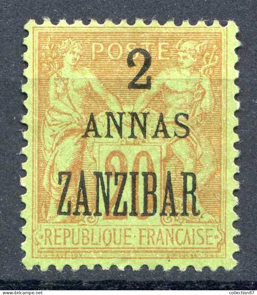 Réf 080 > ZANZIBAR < N° 23 (*) Centrage Correct < Neuf Sans Gomme (*) - Neufs