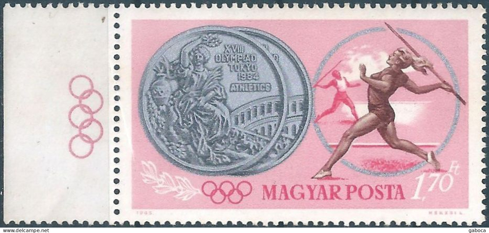 C5806 Hungary Olympics Tokyo Medalist Sport MNH RARE - Verano 1964: Tokio