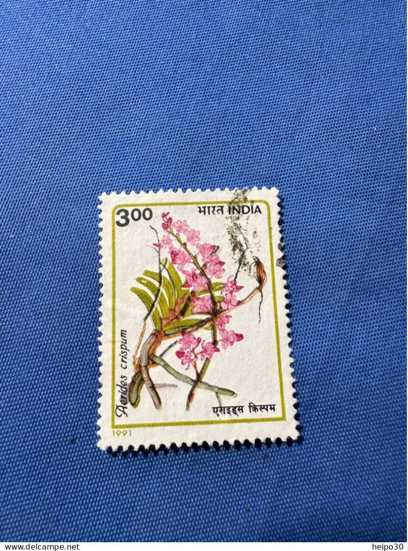 India 1991 Michel 1322 Orchideen - Used Stamps
