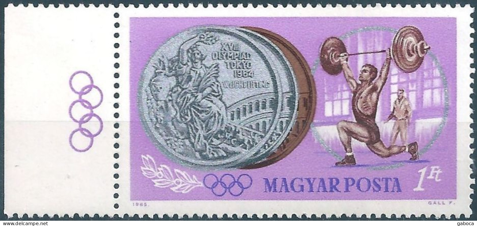 C5807 Hungary Olympics Tokyo Medalist Sport MNH RARE - Ete 1964: Tokyo