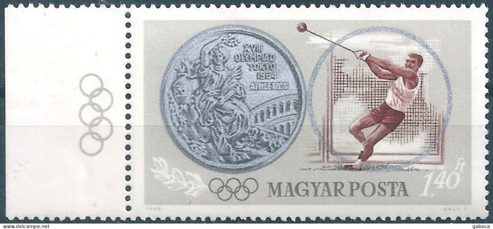 C5808 Hungary Olympics Tokyo Medalist Sport MNH RARE - Ete 1964: Tokyo