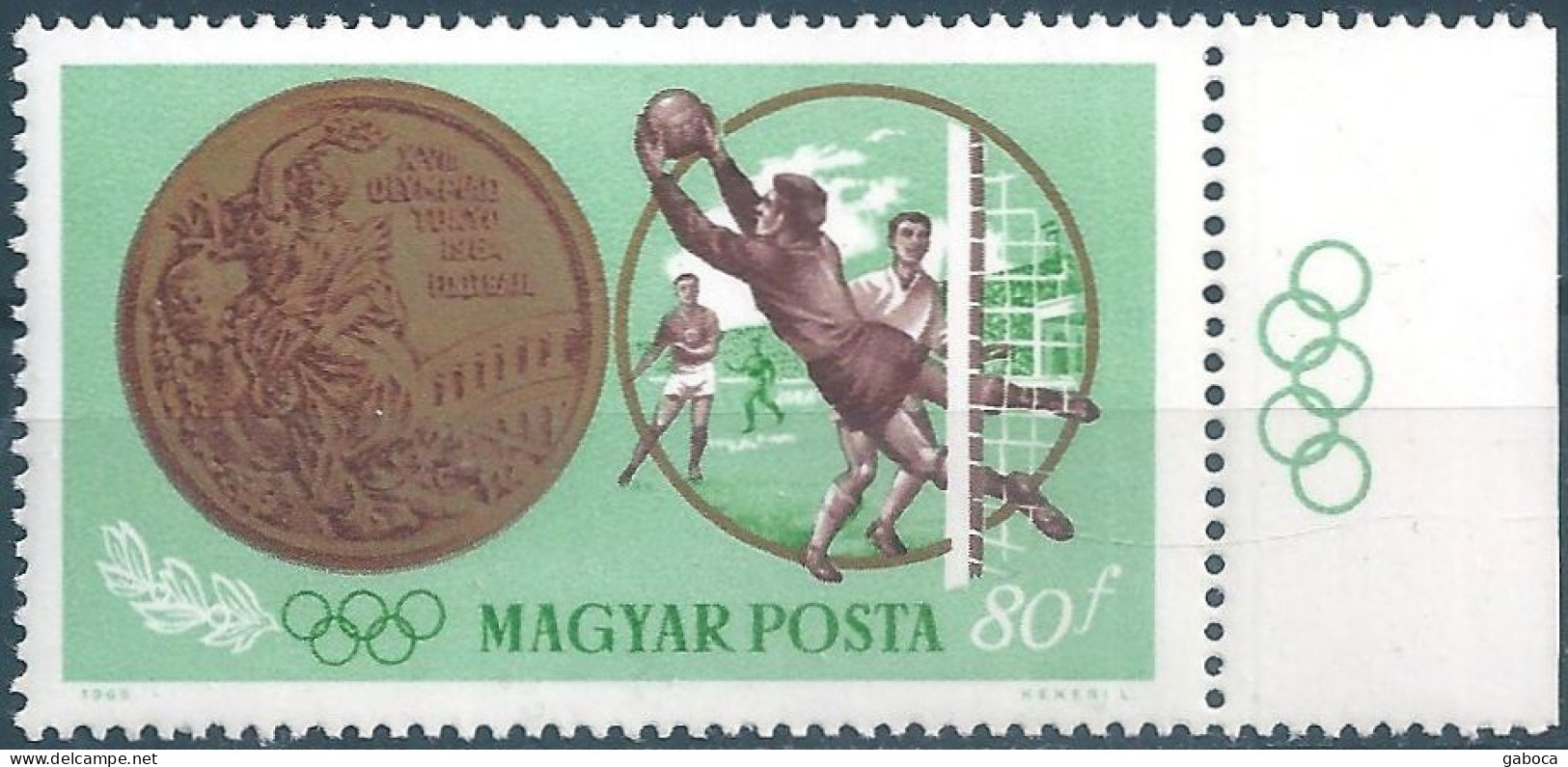 C5809 Hungary Olympics Tokyo Medalist Sport MNH RARE - Verano 1964: Tokio