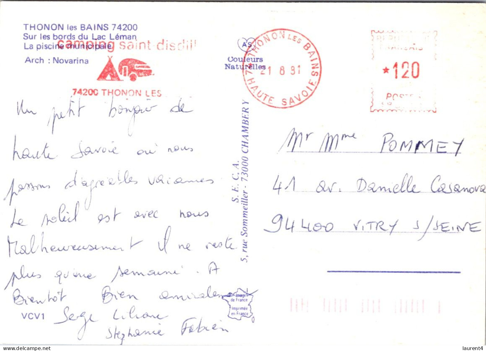 2-3-2024 (1 Y 42) France - Piscine De Thonon Les Bains - Natación
