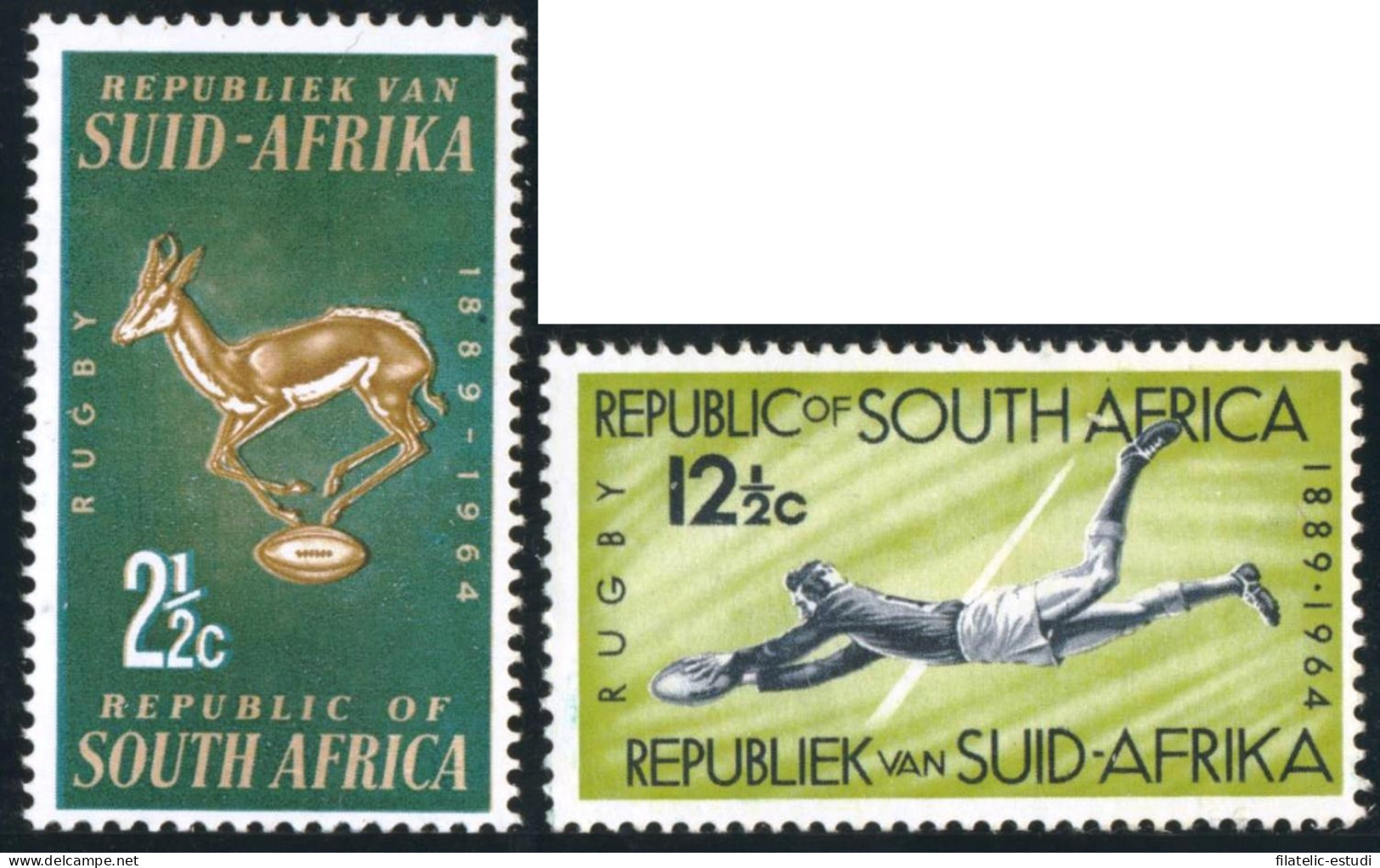 DEP2 Sudáfrica South Africa  Nº 278/79  Deportes 1964   MNH - Sonstige & Ohne Zuordnung