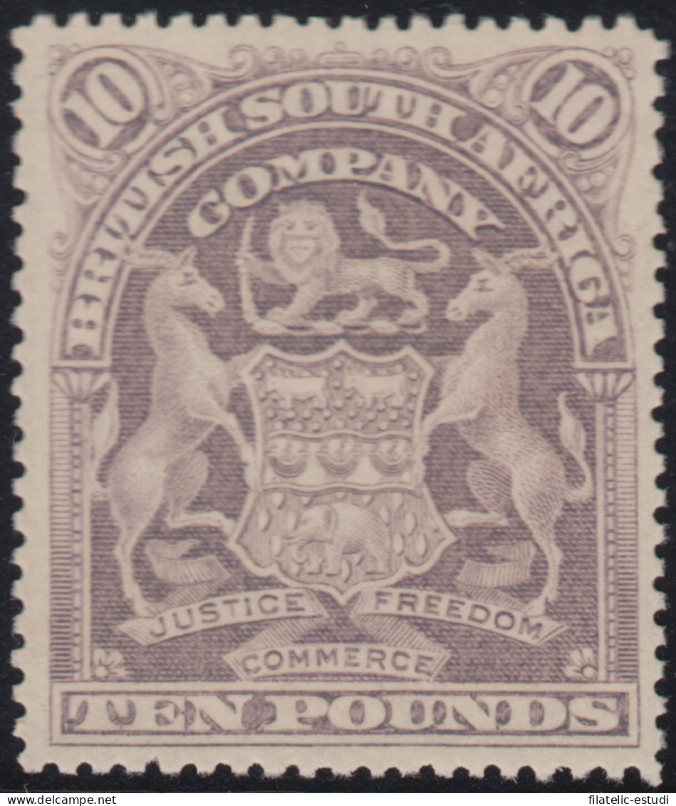 Africa Del Sur Compañía South Africa Company Rhodesia Nº 73 1898 - 1908 Coat O - Otros & Sin Clasificación