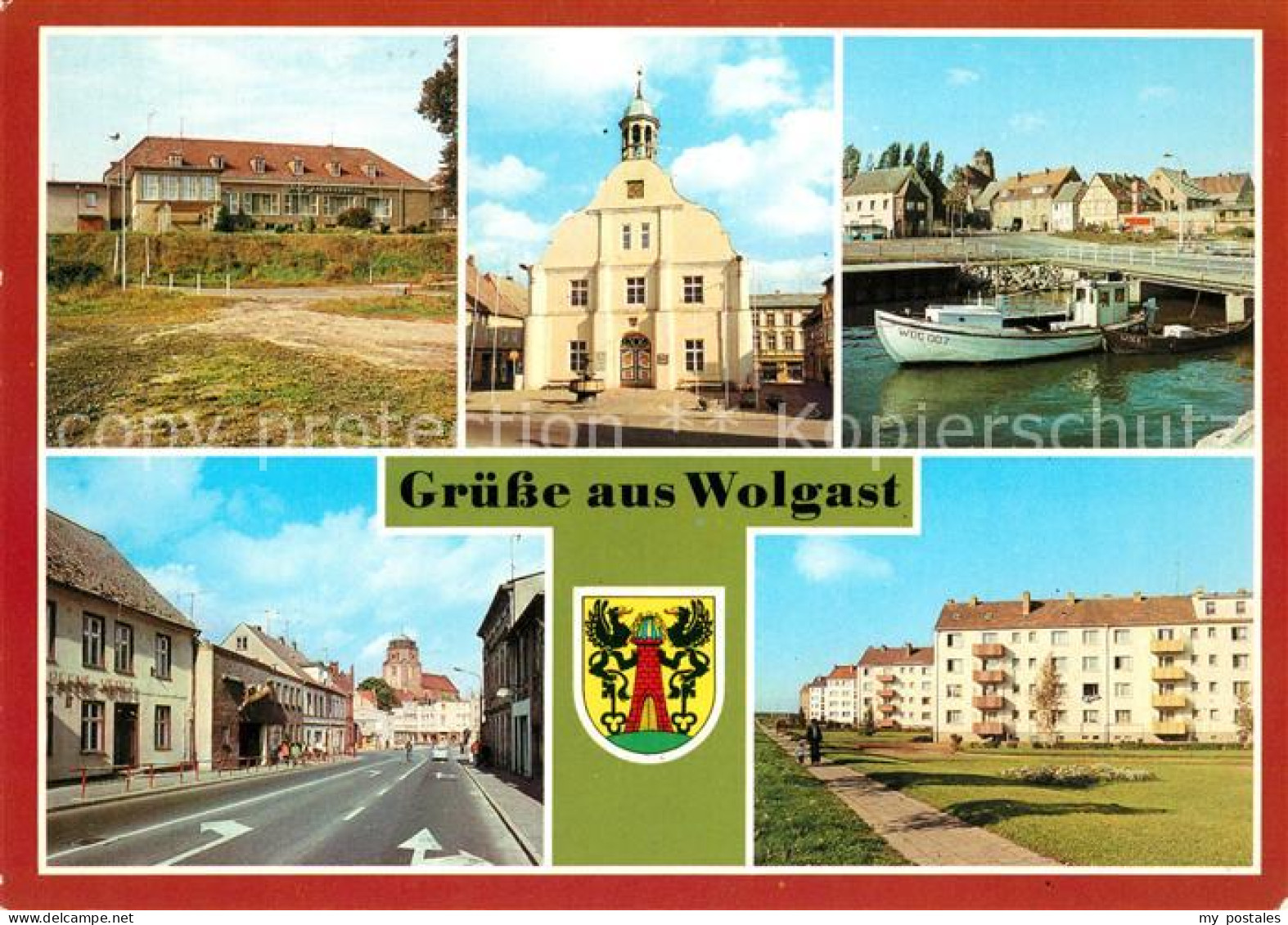 73061757 Wolgast Mecklenburg-Vorpommern HO Gaststaette Vier Jahreszeiten Rathaus - Wolgast