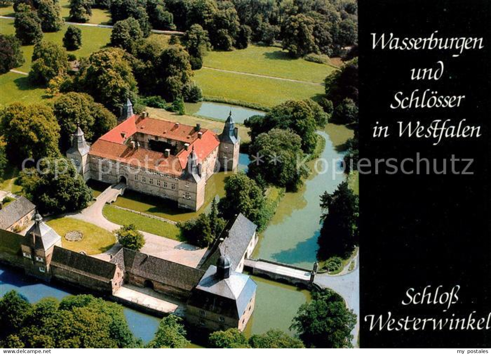 73060917 Westerwinkel Schloss Westerwinkel Fliegeraufnahme Altenmelle - Melle