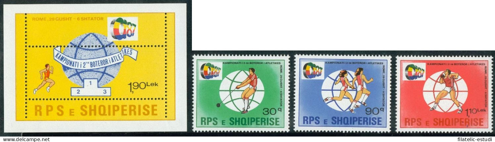 DEP3  Albania  Nº 2143/45 + HB 65 Deportes   MNH - Albanien