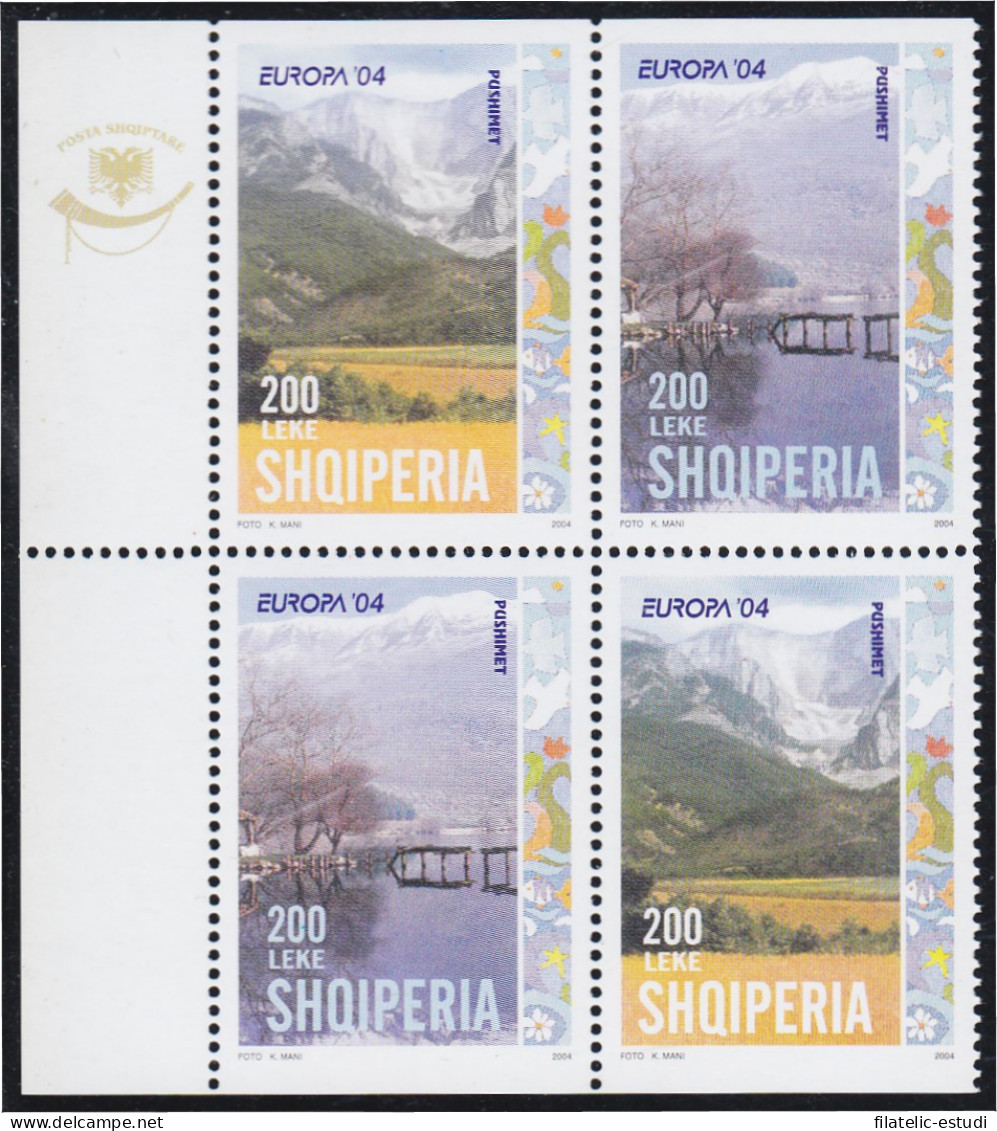 Albania 2703/04 2004 Europa Vacaciones MNH - Albanien