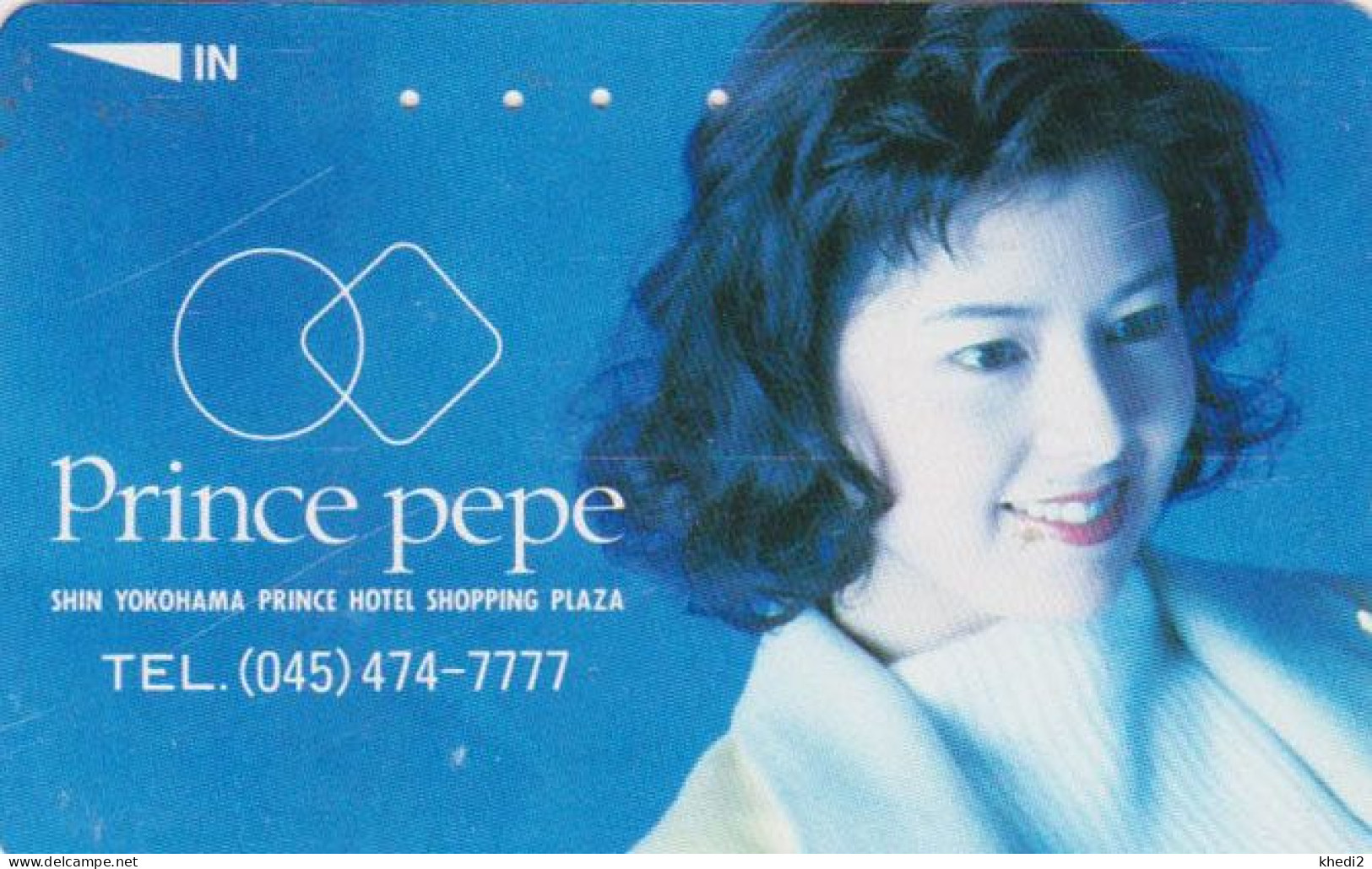 Télécarte JAPON / 110-011 - FEMME / Série PRINCE PEPE - WOMAN GIRL JAPAN Phonecard - 10217 - Characters