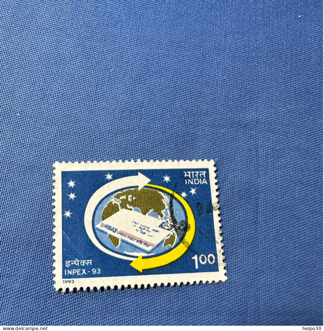 India 1993 Michel 1410 EMS Dienst In Indien INPEX 93 - Used Stamps