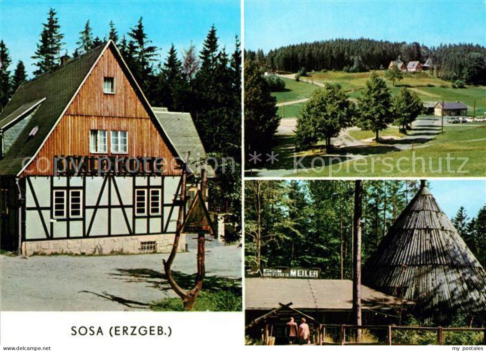 73059866 Sosa Erzgebirge Gaststaette Kuehlerhuette Meiler Sosa Erzgebirge - Sosa