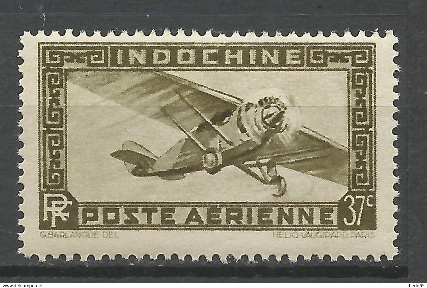 INDOCHINE PA  N° 8A NEUF**  SANS CHARNIERE NI TRACE / Hingeless / MNH - Poste Aérienne