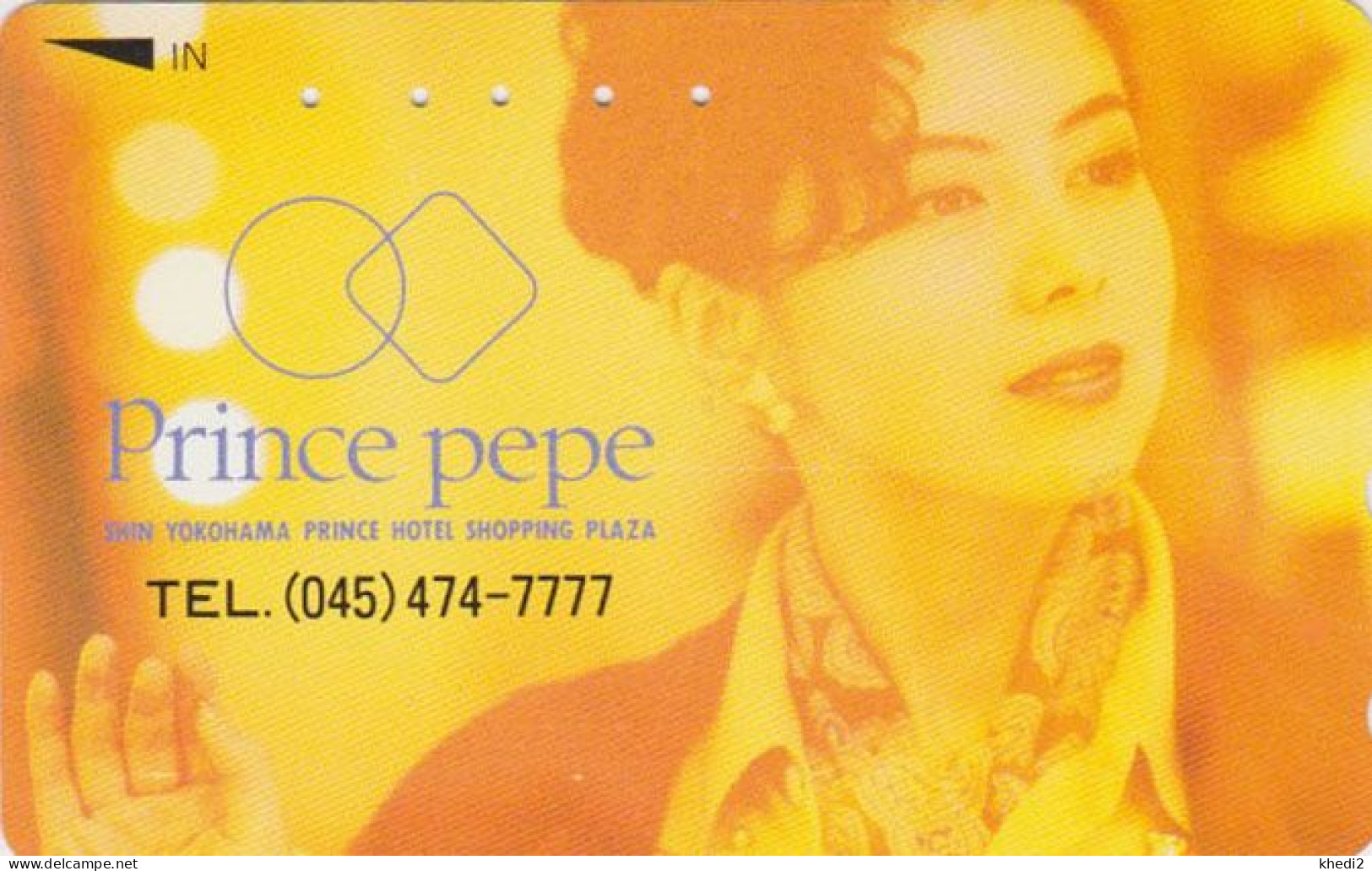 Télécarte JAPON / 110-011 - FEMME / Série PRINCE PEPE - WOMAN GIRL JAPAN Phonecard - 10218 - Characters