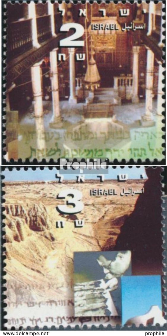 Israel 1427-1428 (kompl.Ausg.) Postfrisch 1997 Briefmarkenausstellung - Ungebraucht (ohne Tabs)