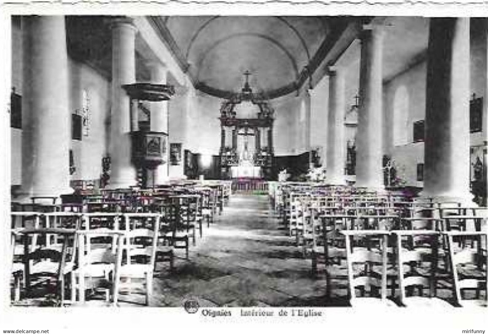 OIGNIES EN THIERACHE/OIGNIES. INTERIEUR DE L EGLISE/EDITION ALBERT - Viroinval